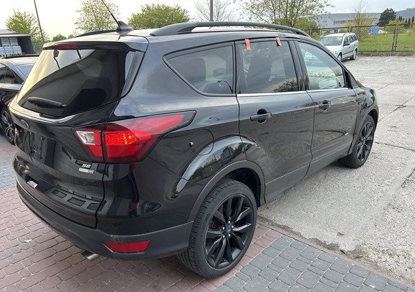 Ford Kuga cena 49500 przebieg: 206000, rok produkcji 2019 z Kargowa małe 79